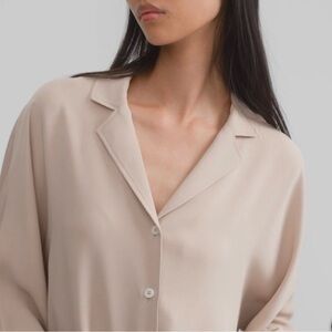 Babaton Button-Up Shirt, M